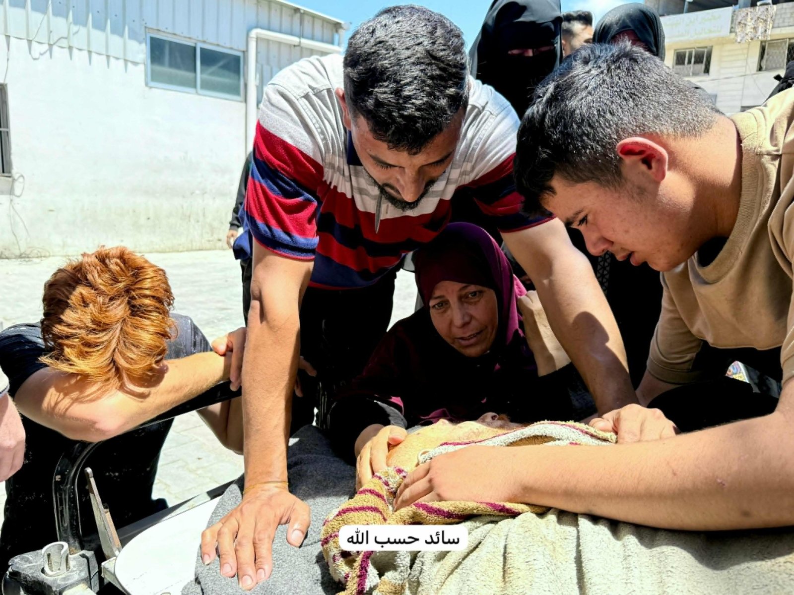 Drone strike on a home courtyard in Deir al-Balah kills a man