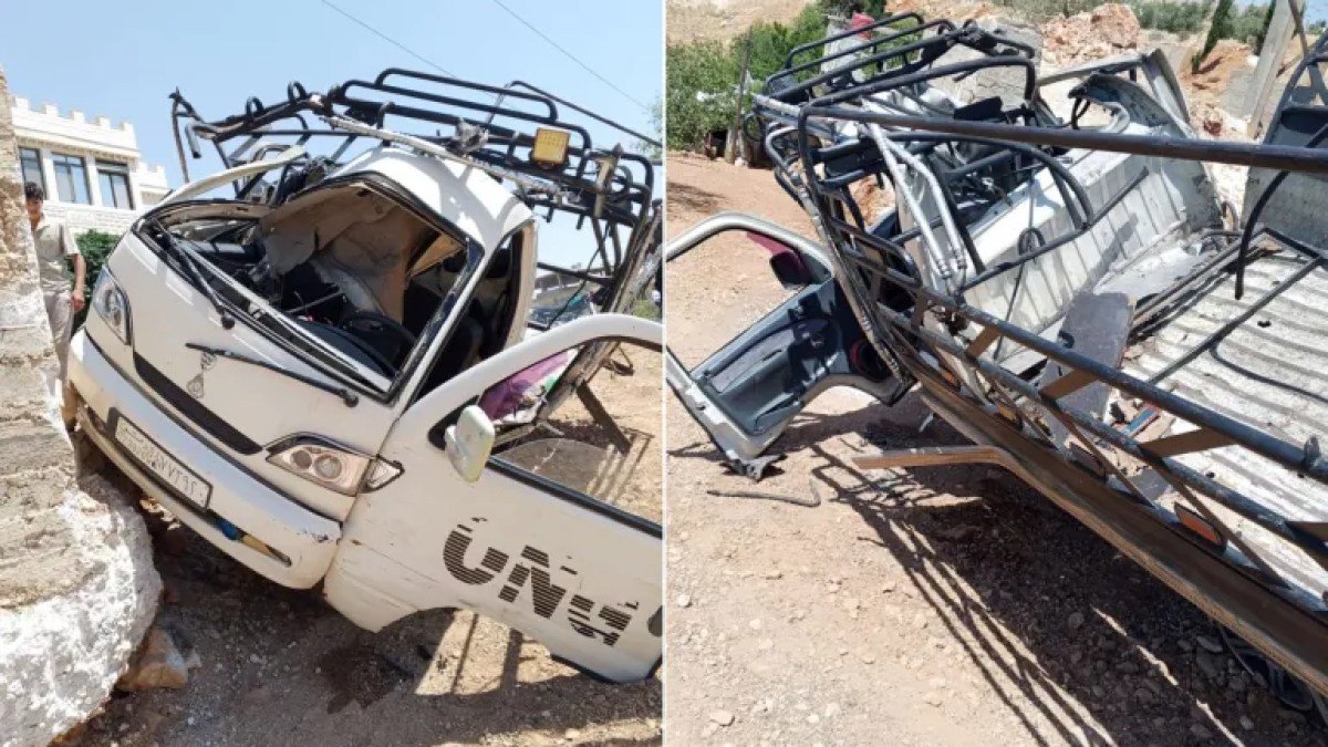 Frappe de drone israélien à Beit Jinn : un chauffeur blessé