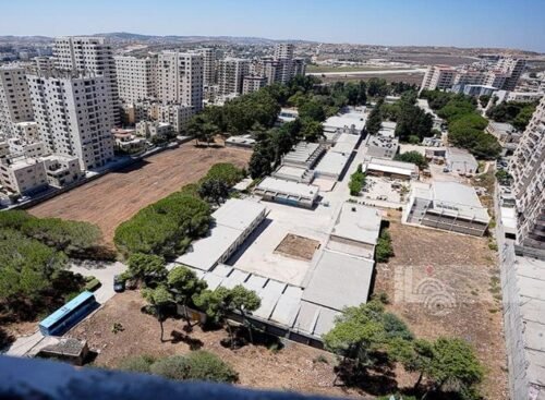 El konulan Qalandia merkezini okula çevirme çalışmaları başladı